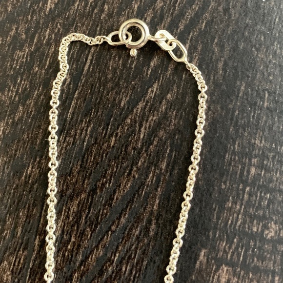 Helen Ficalora Sterling Silver LOVE Disc Necklace - Picture 8 of 10